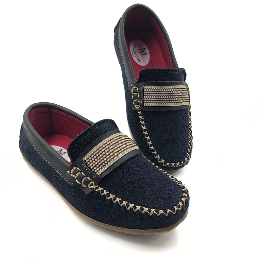Sapatilha Mocassim Casual Infantil Menino Sapato Infantil Masculino Kids Confortável