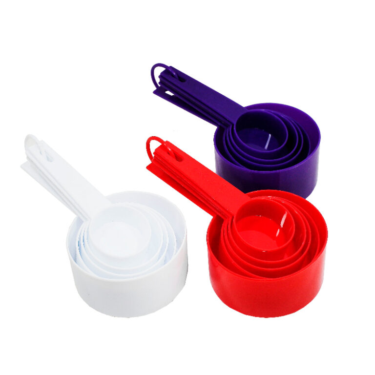 Conjunto Xícaras/colheres Medidoras 5 Peças para