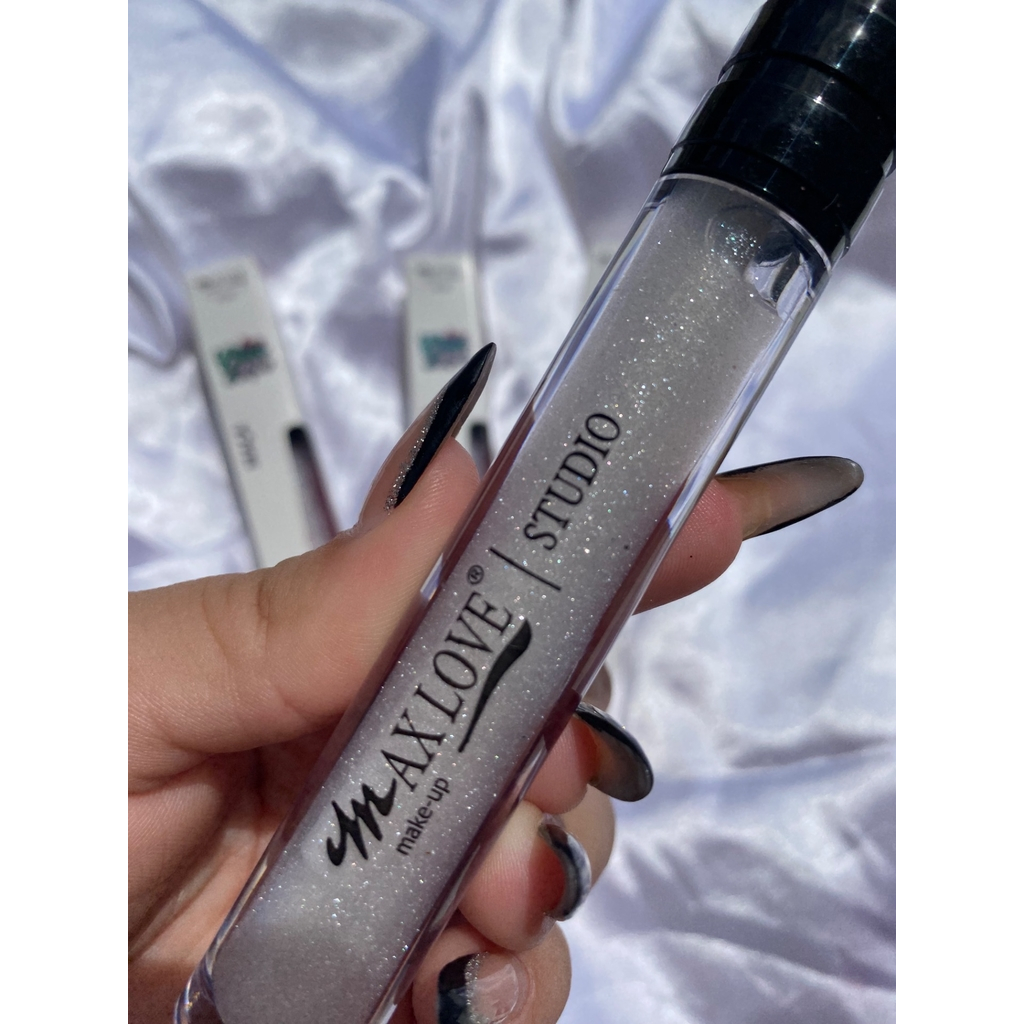 GLOSS LATEX MAX LOVE Vegano  COR 14 – MAÇÃ C/ Glitter