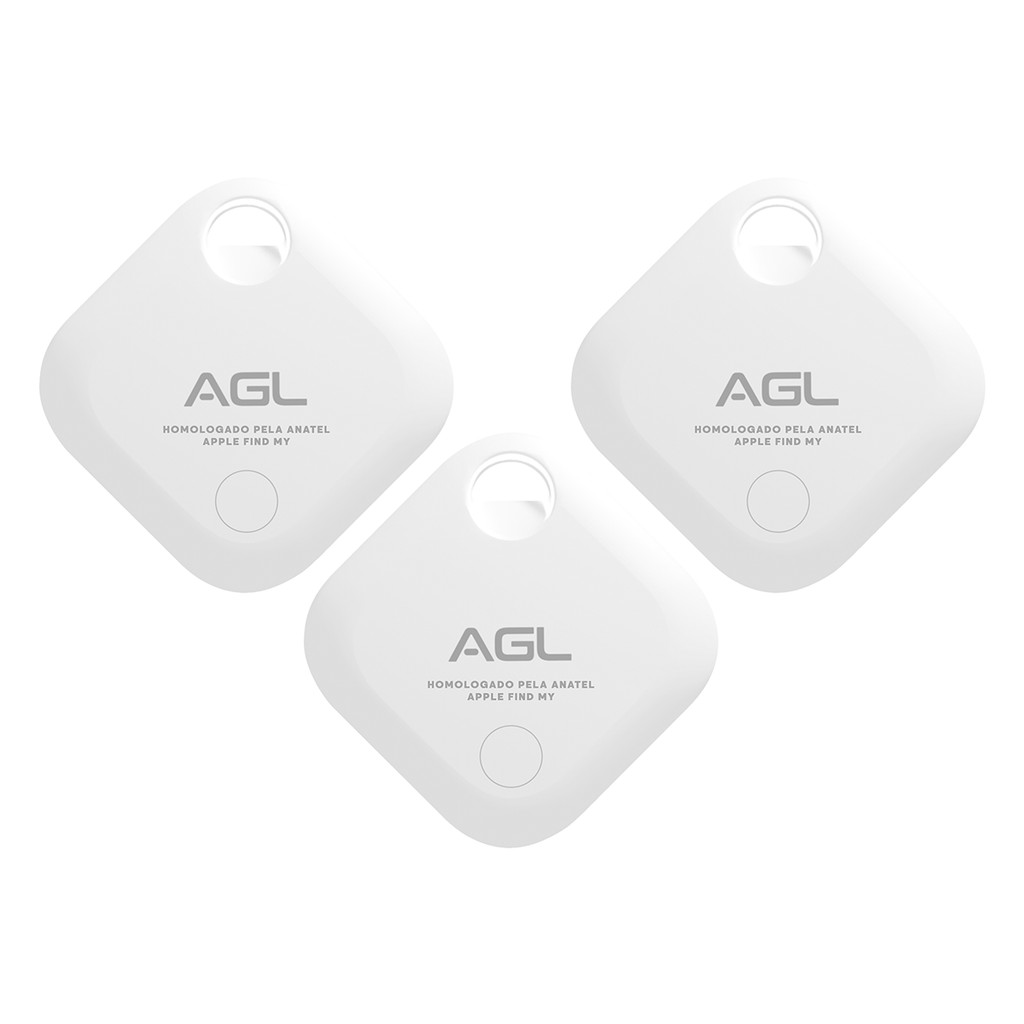 Kit 03 Smart Tag AGL rastreador localizador gps Apple findMy