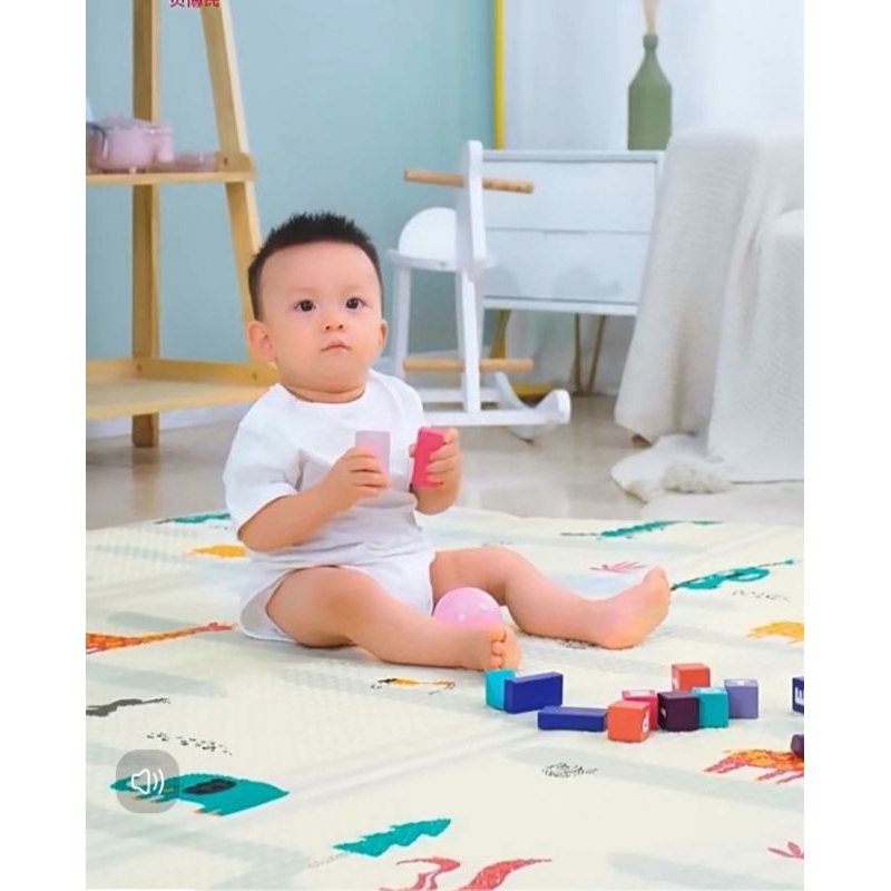 TAPETE TATAME INFANTÍL 6mm×120cm×180cm EMBORRACHADO UNISEX