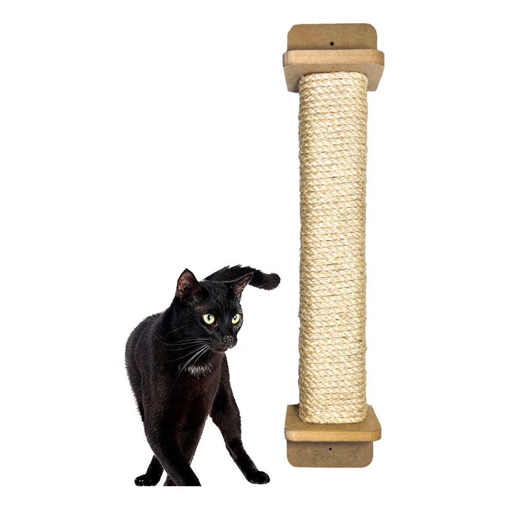 Arranhador de Parede Para Gatos com 65cm SISAL REFORÇADO 8mm Arranhadores para Gatos Grande
