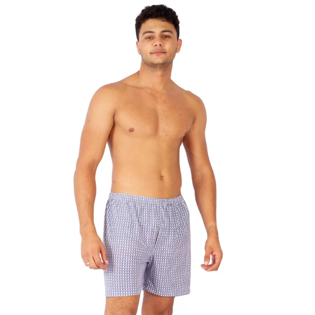 Cueca Samba Canção Masculino – Short De Dormir Para Homens Liganet – Bermuda Malha Fria Várias Cores