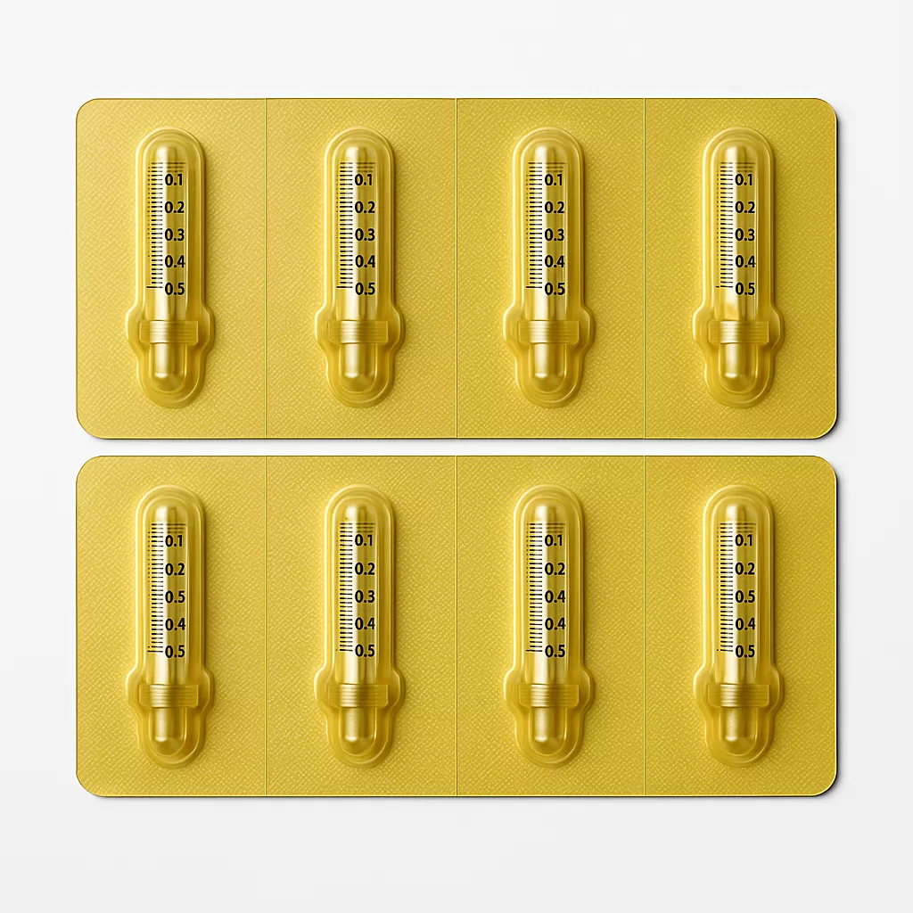 kit 10 Seringas Intradermo Pressurizada Ampola 0,5 ML ou 0,3 ML