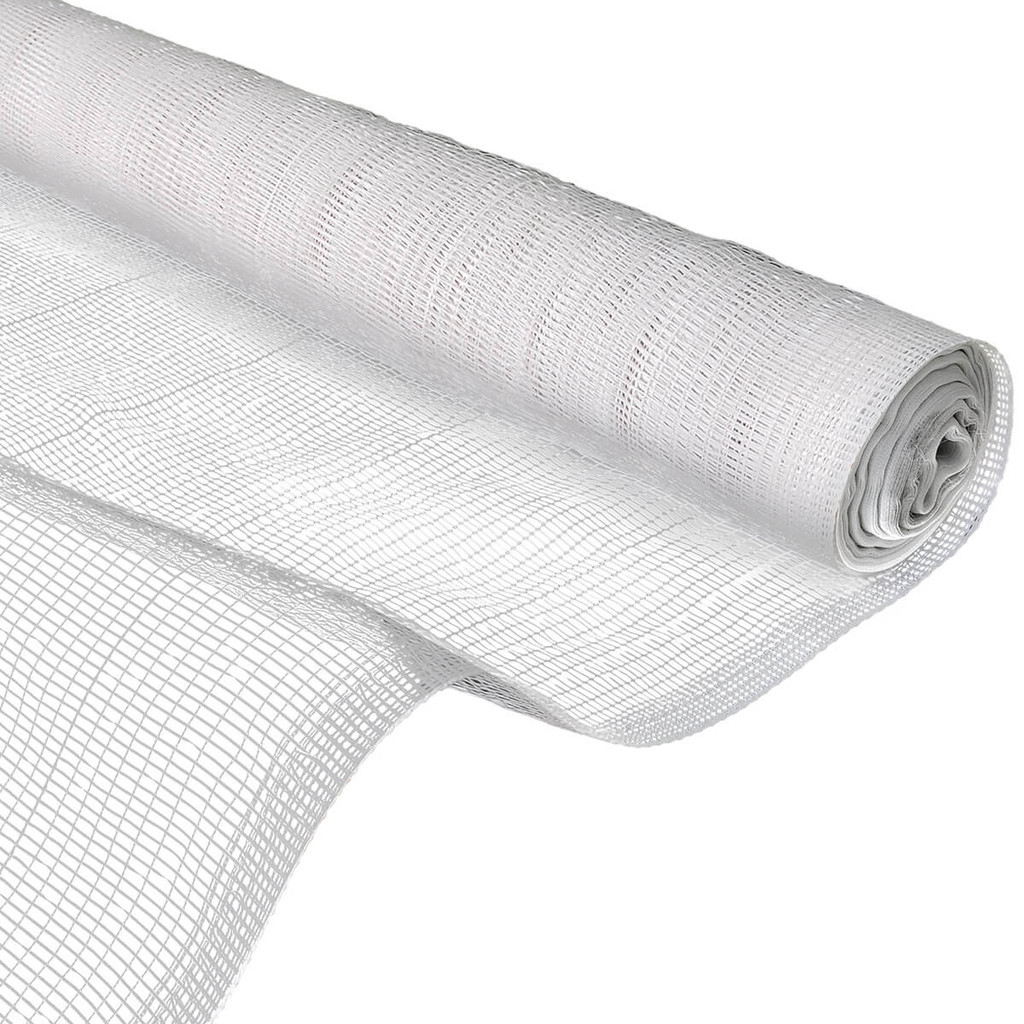 Tela Antigranizo Branca 3x2m Rede Proteção Estufas Hortas Sombreamento Segurança Construção Obra