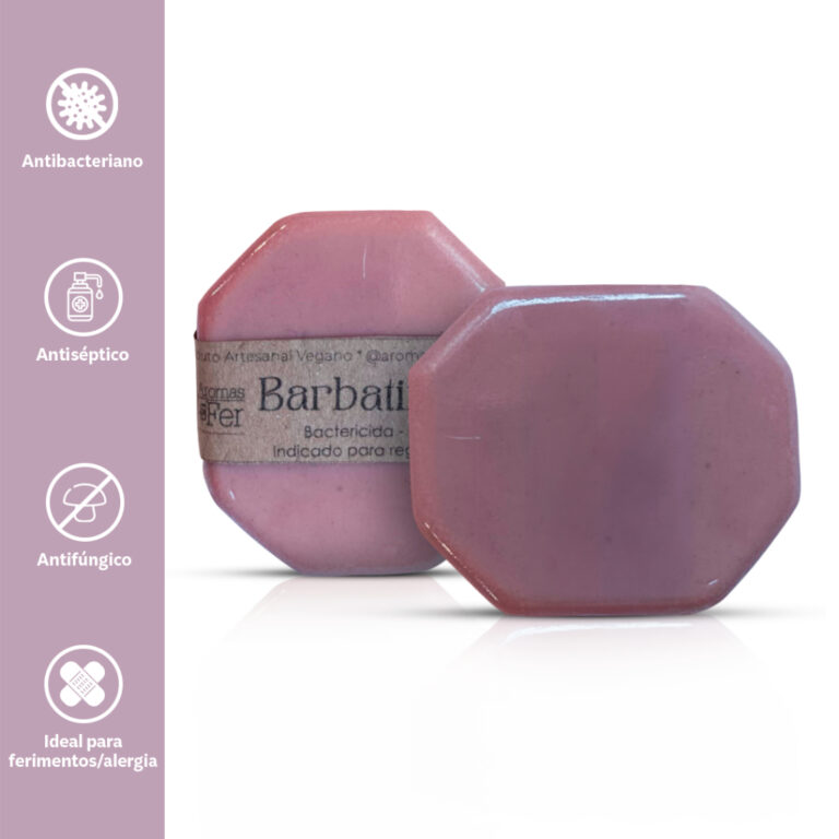Kit 3 Sabonete Íntimo Natural de Barbatimão Arte