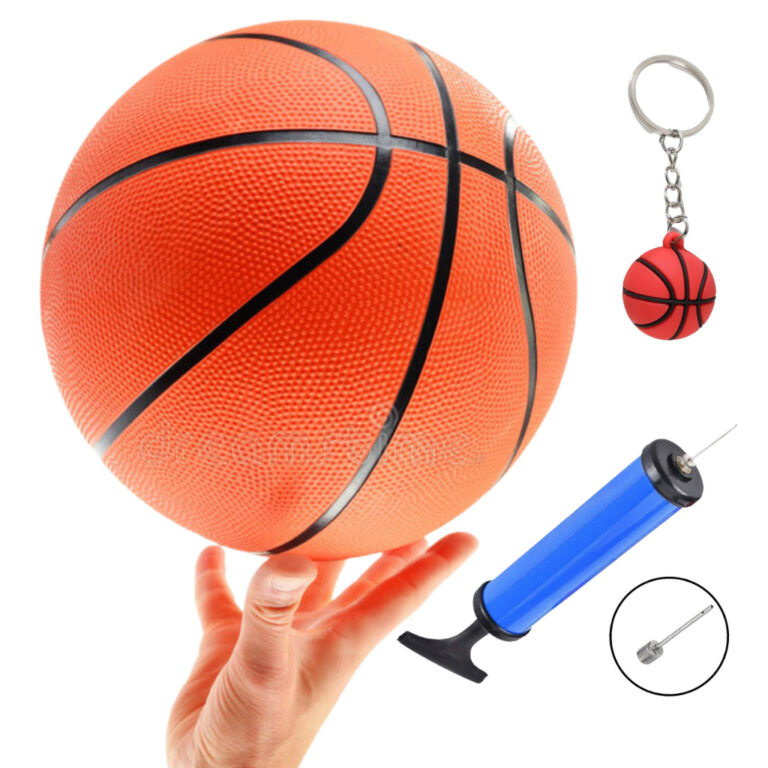KIT BOLA DE BASQUETE TAMANHO OFICIAL PRO 7 COM BOM