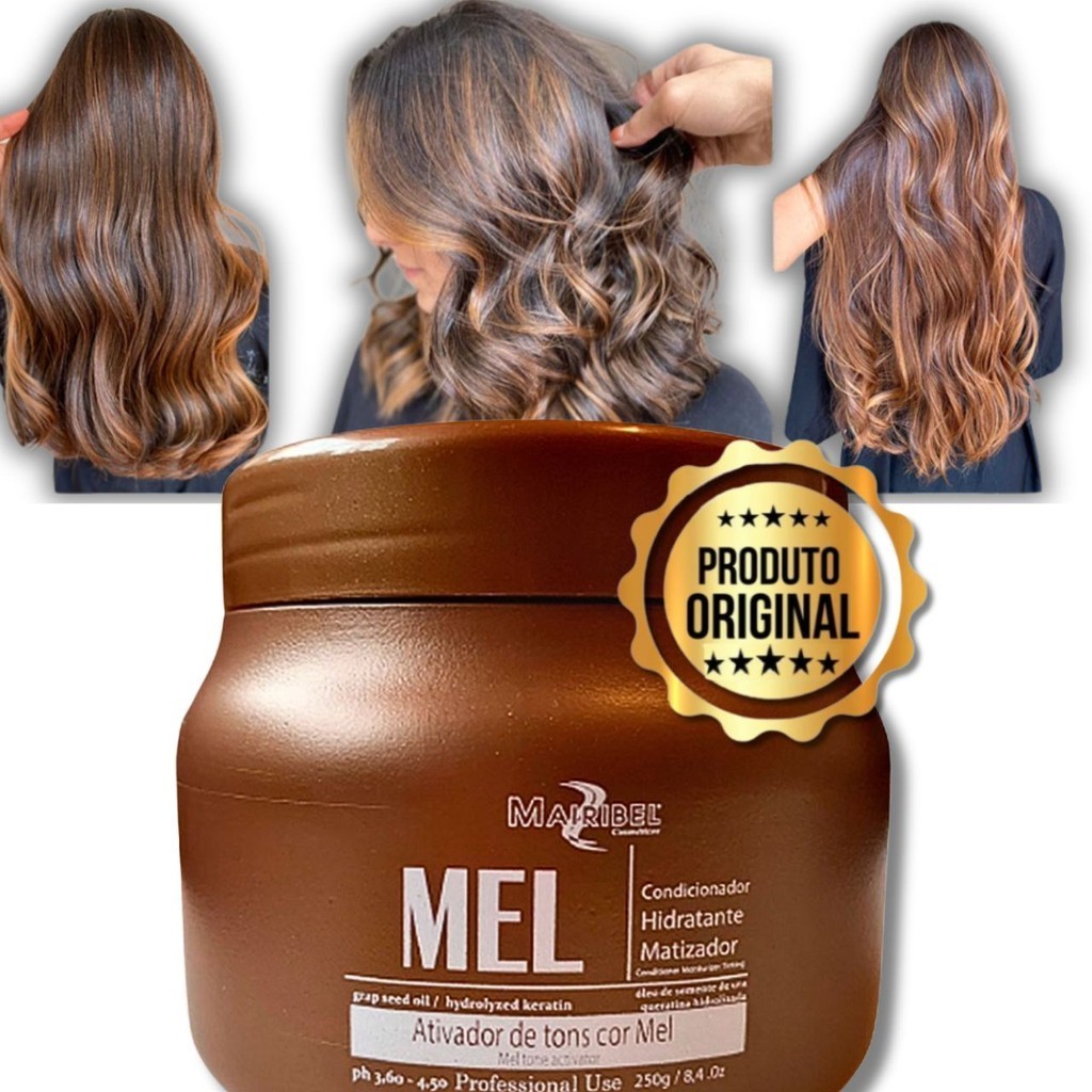 Loiro Mel | Máscara Matizadora Mel Mairibel 250g
