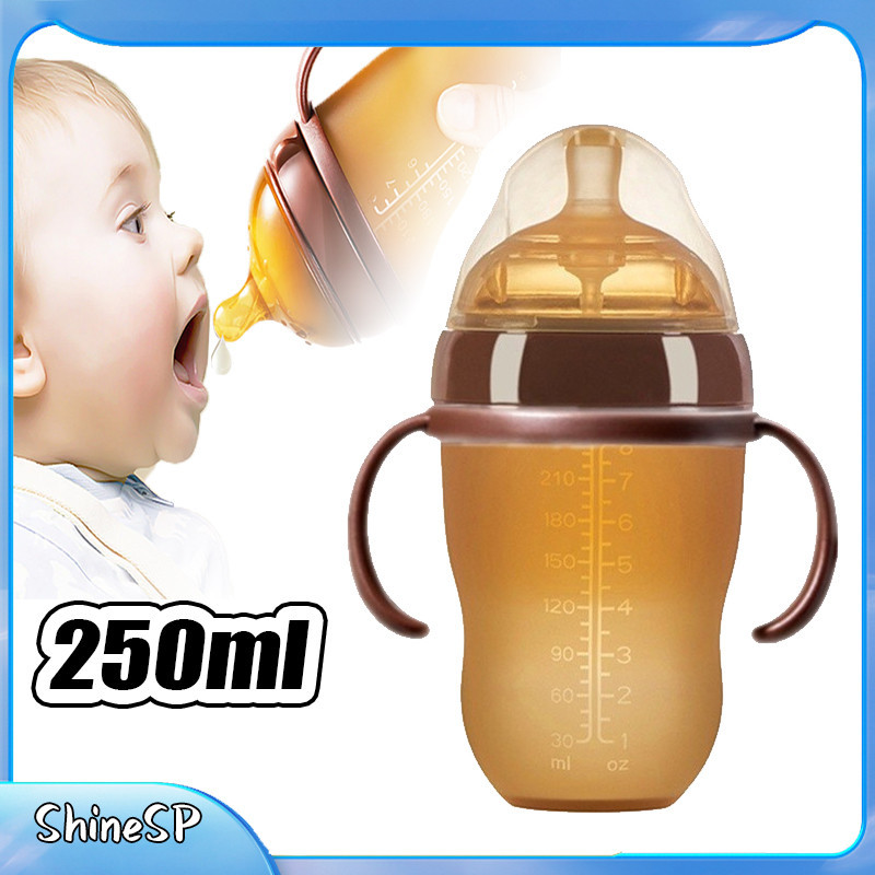 Mamadeiras De Silicone Anti-cólicas Com Toque Naturalwate Alta qualidade