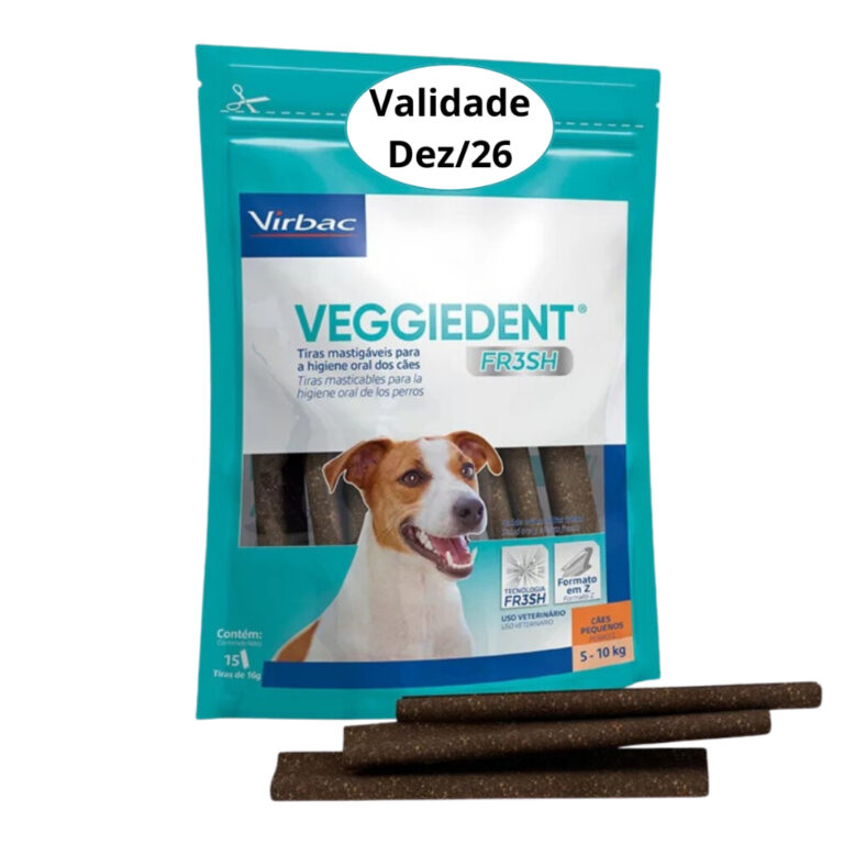 Veggiedent Fresh 15 Tiras Para Cães Pequenos 5 a 