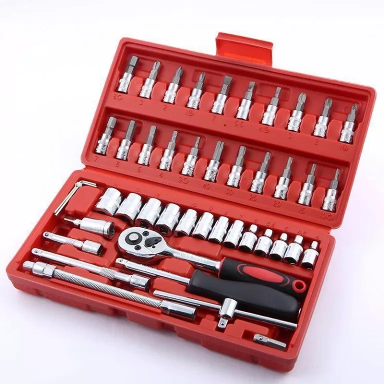 46 Peças Maleta Completa Linha Premium Kit Chaves