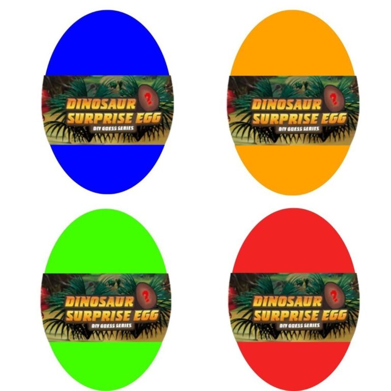OVO COM DINOSSAURO SURPRESA BRINQUEDO PARA MONTAR 