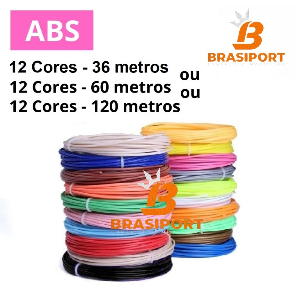 Oferta: Criatividade em dobro por preço que cabe no bolso 12 Cores com 120 Metros