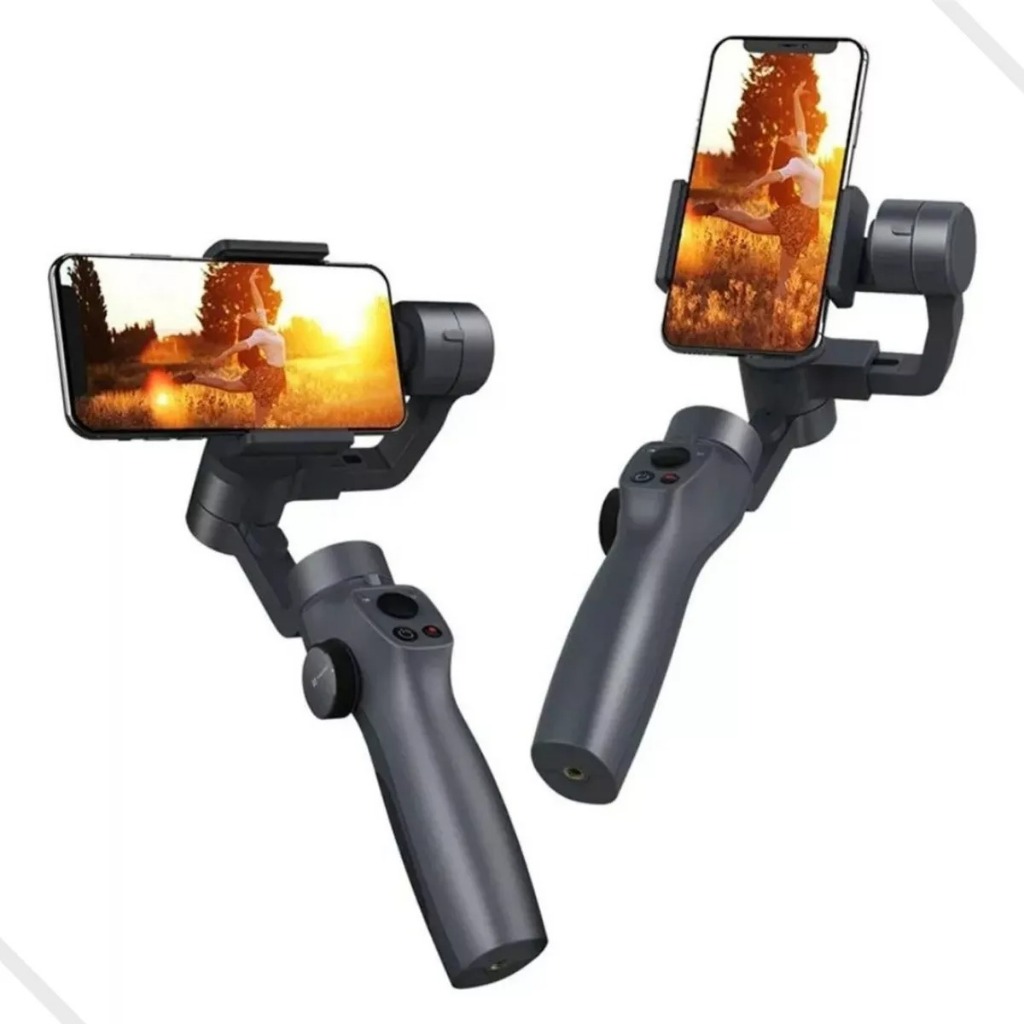 Estabilizador Gimbal Celular smartphone Cor Preto Profissional