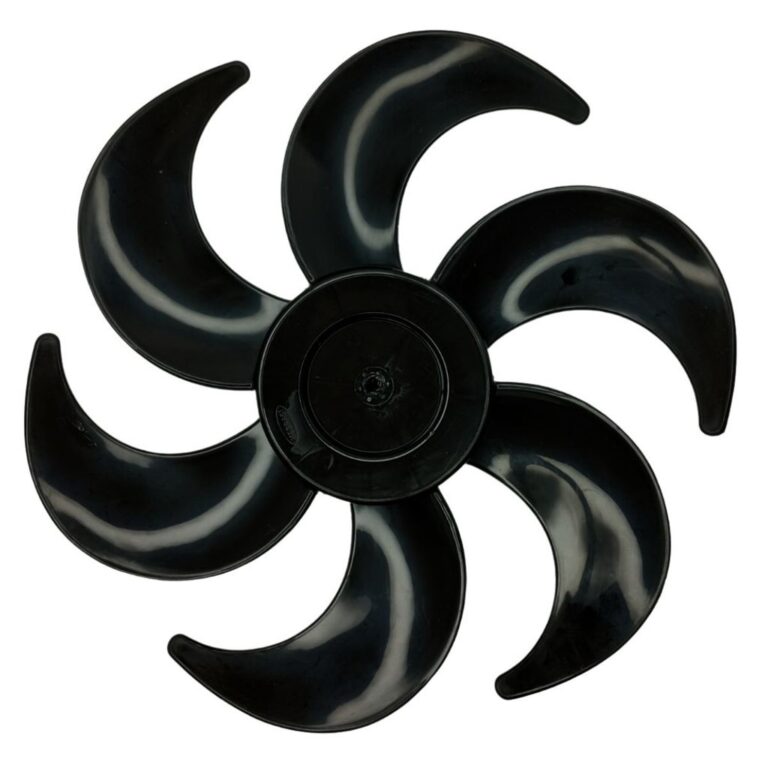 Hélice Preta 6 Pás 30cm para Ventilador Arno Al