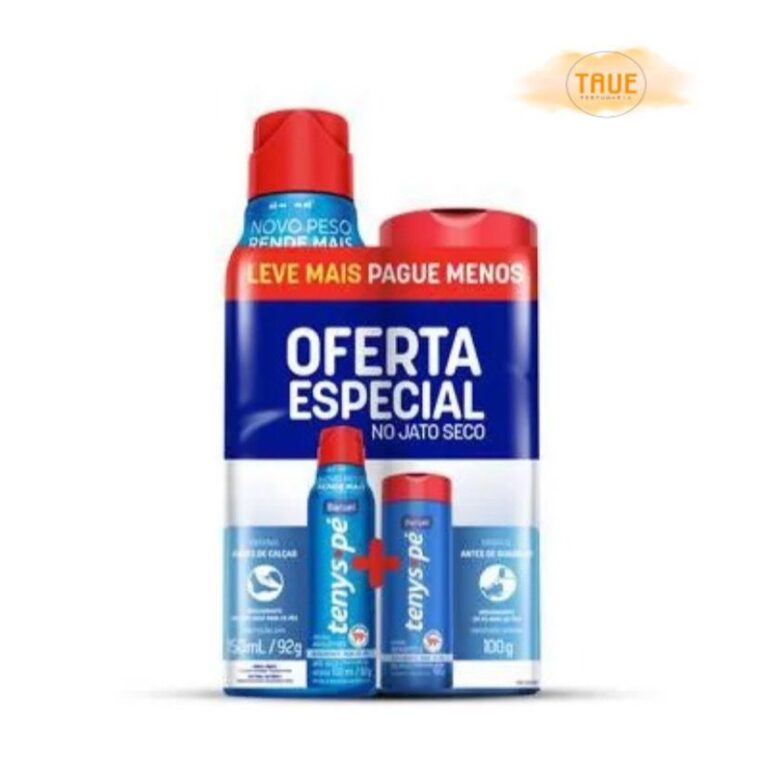 KIT Tenys Pé Jato Seco 150ml+Tenys Pé em Pó Bar