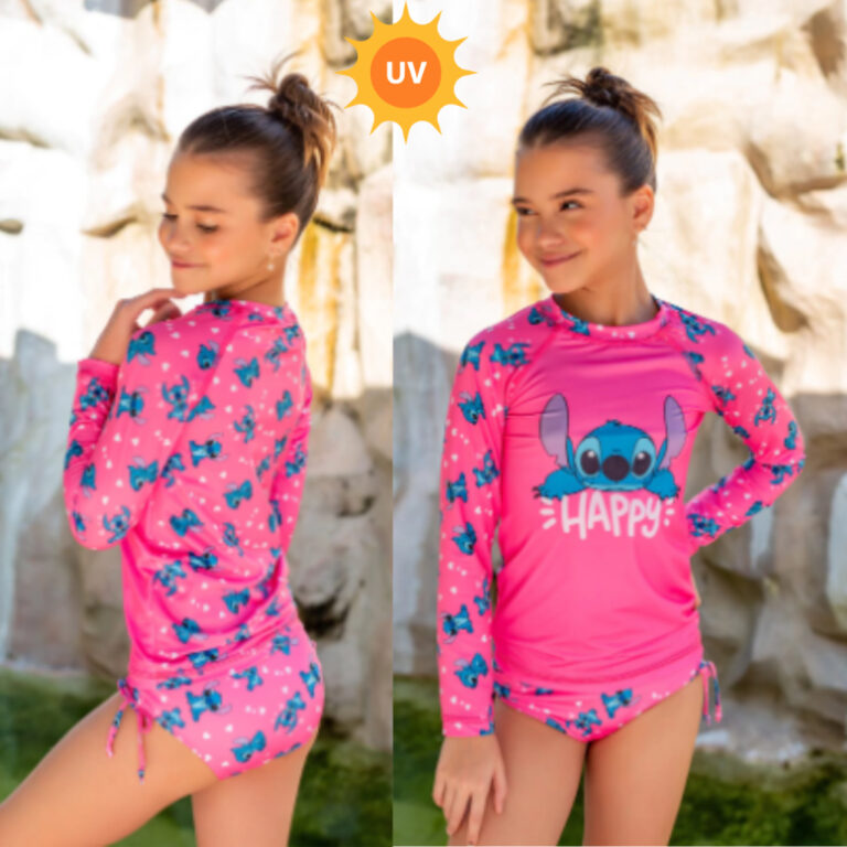 Conjunto Infantil Moda Praia com Proteção UV men