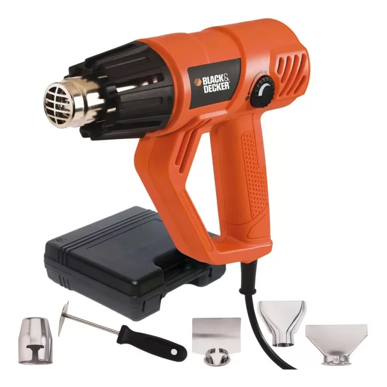 Soprador Térmico 1800w Com Kit Hg2000k-br Black+d