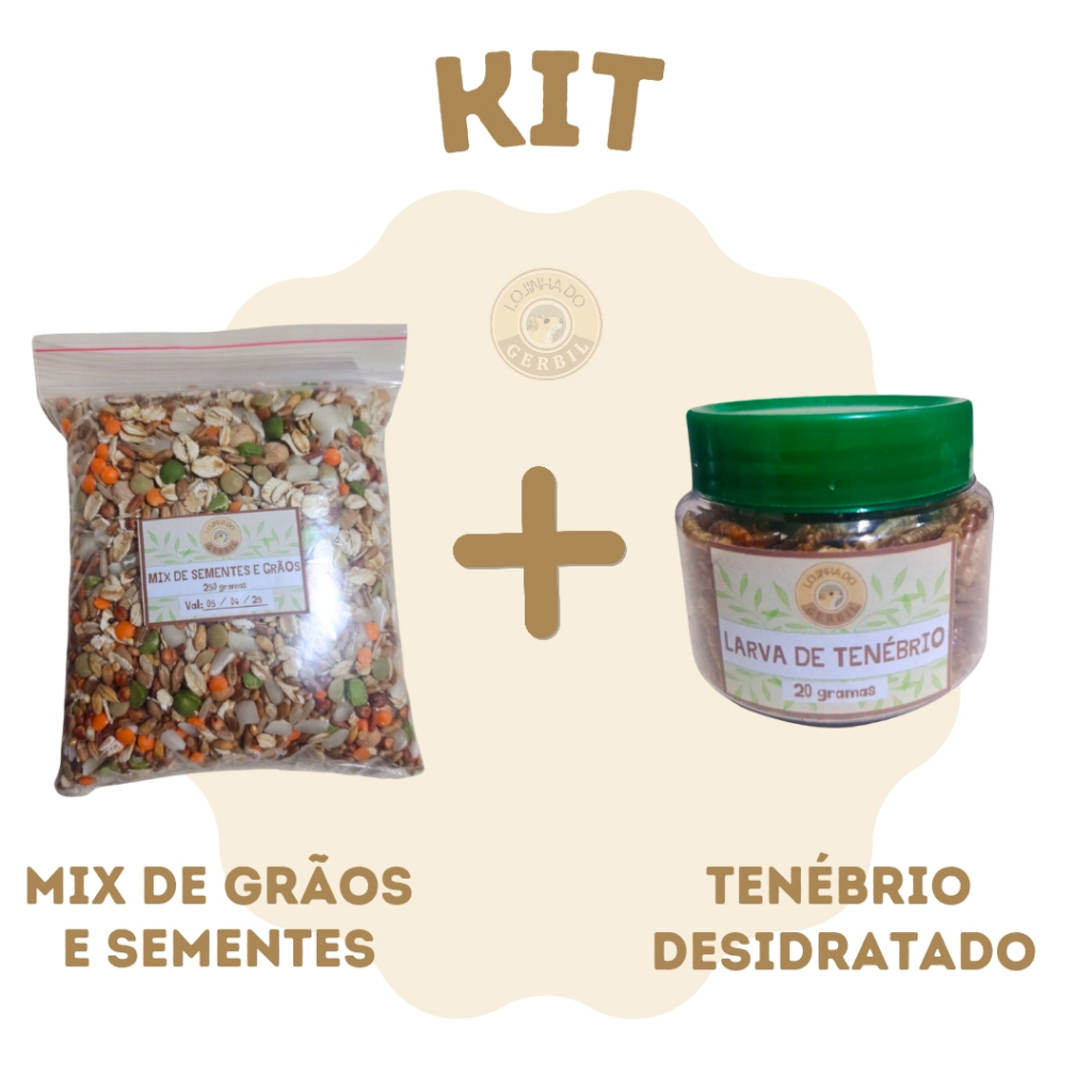 Mix de grãos balanceado + Proteína animal