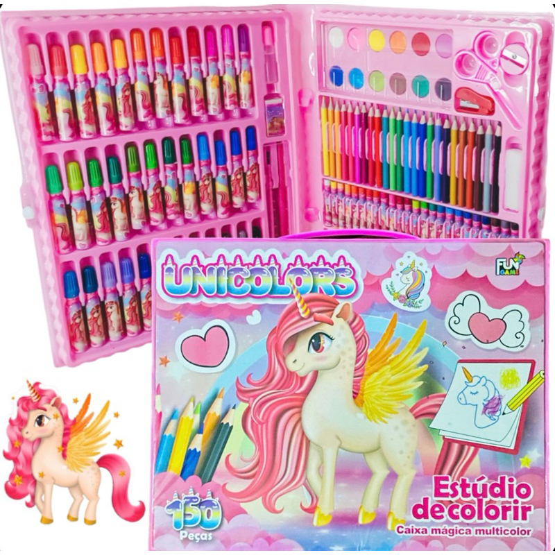 Maleta De Pintura Infantil – Estojo De Pintura Infantil
