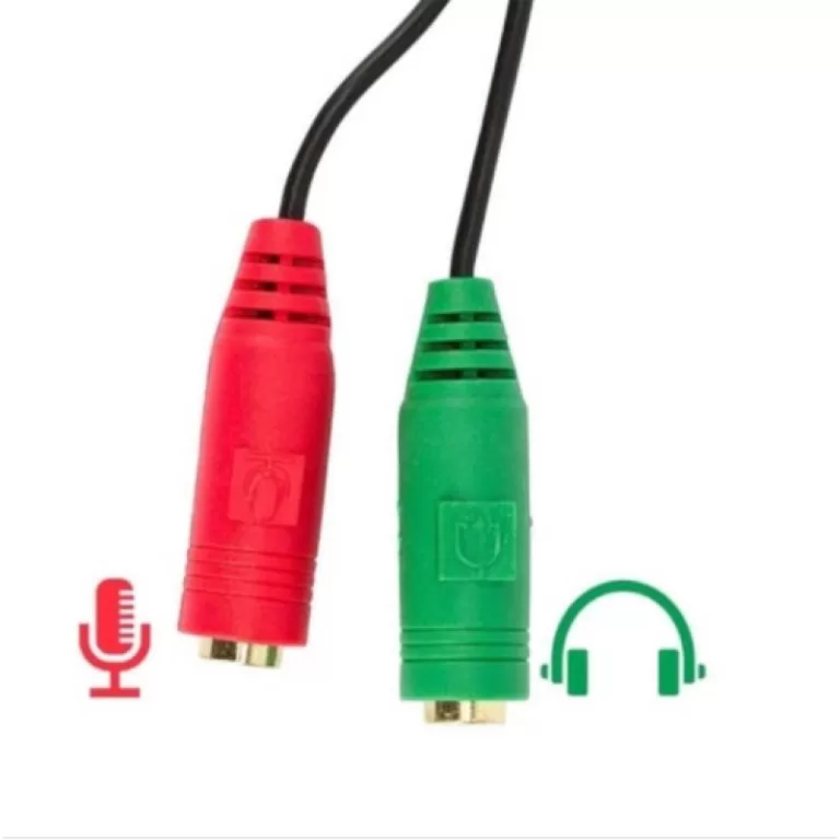 Adaptador P3 x P2 Duplo para Fone e Microfone  Con