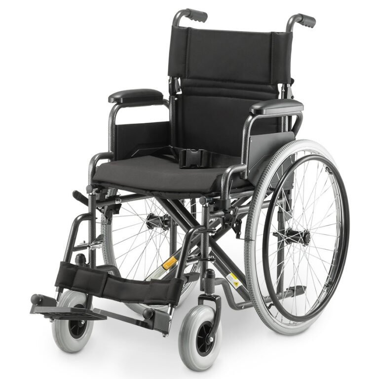 Cadeira De Rodas Dobrável Modelo D400 Até 120 Kg