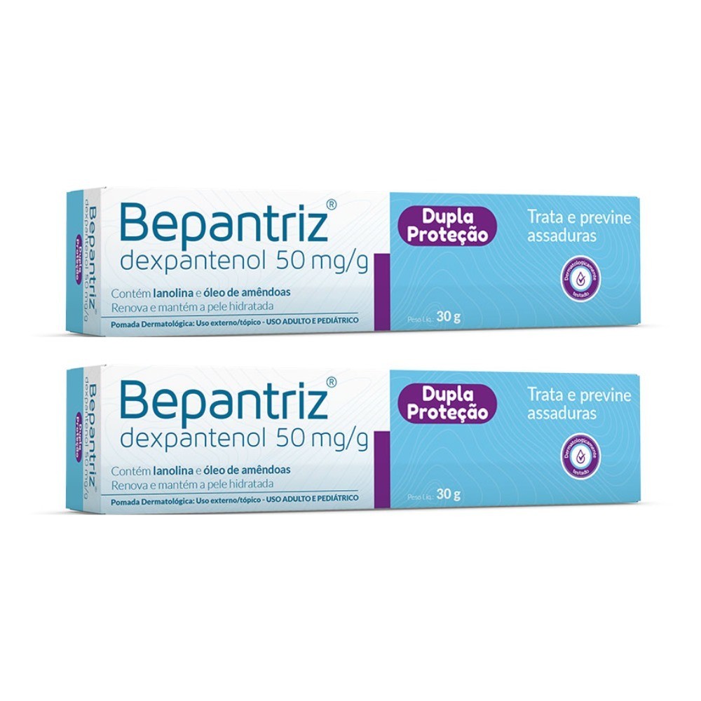 Kit Pomada Da Bepantriz Contém 2 Unidades Cimed 30g – CIMED