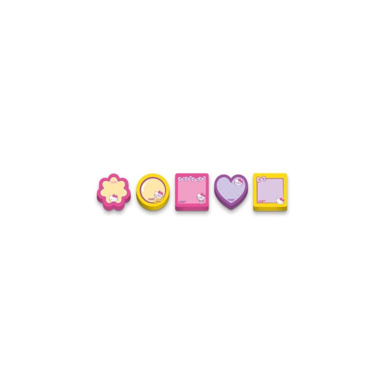 Blocos Adesivo Mini Hello Kitty Formato C/5un R