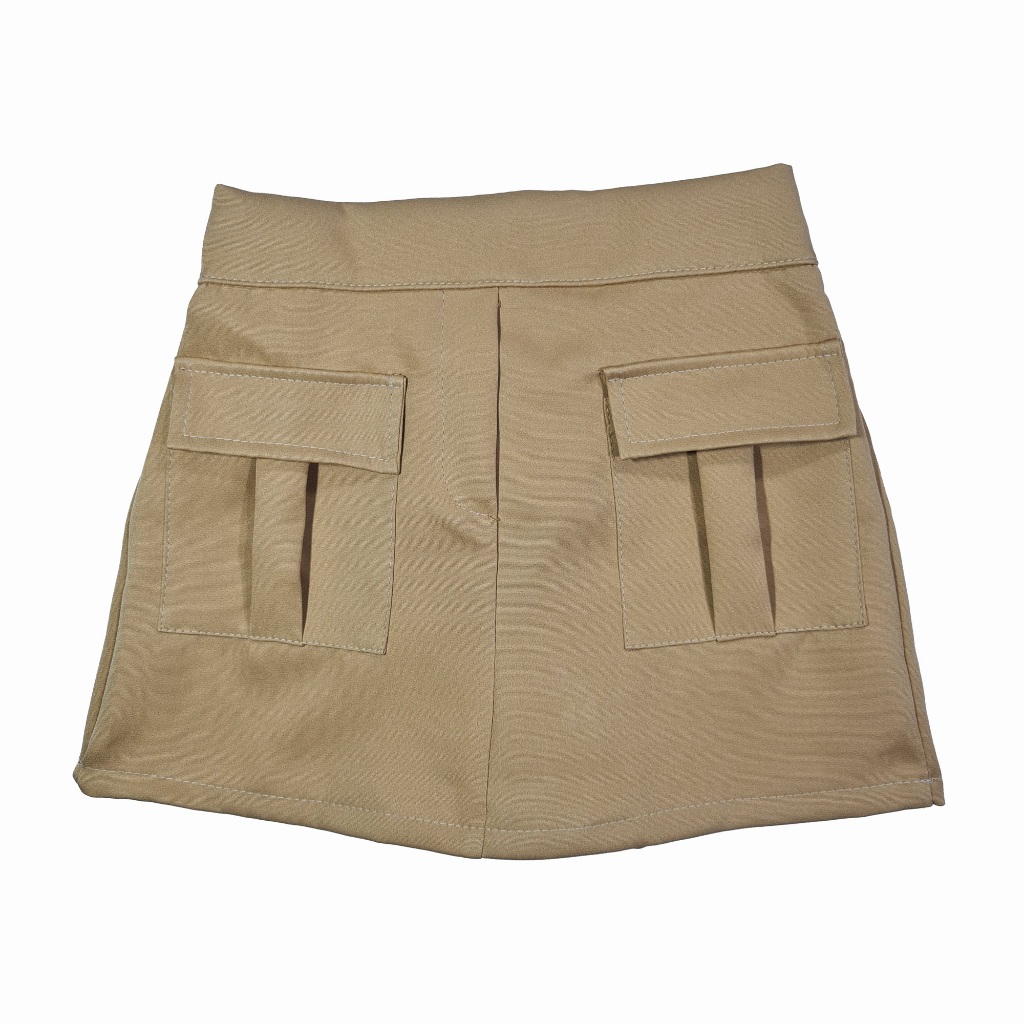 Short Saia Cargo |nfantil Menina Shortinho