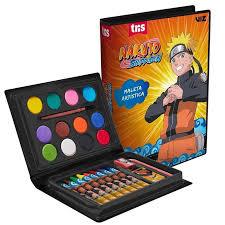 Kit Maleta Artística Naruto Shippuden com 24 Unid