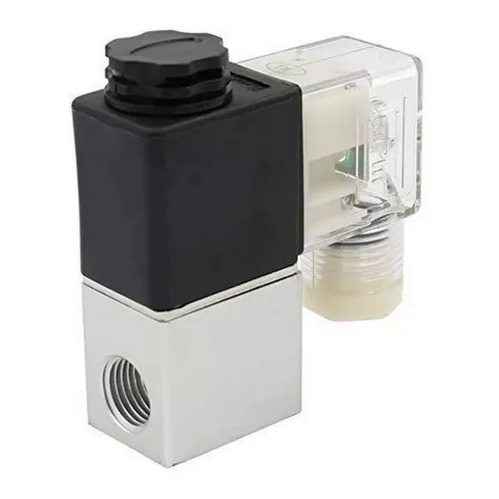 Válvula Solenóide Pneumática 2/2 Vias 1/4 Nf-ac220v