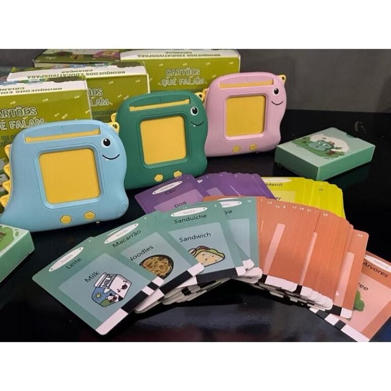 Jogo Interativo de Cartas Infantil Aprendizagem de