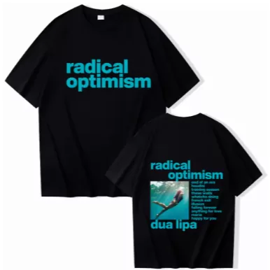 Camiseta Dua-lipa Radical Otimismo Adulto/Infantil