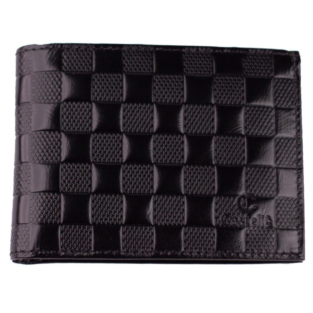 Carteira Casteliê 1854 Couro Masculina – Preto