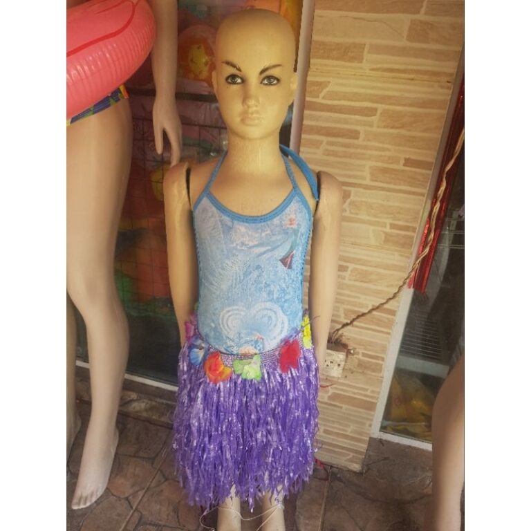 saia infantil lilas