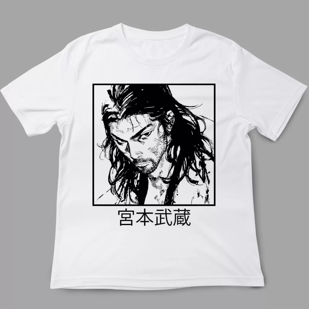 Camiseta Anime – Miyamoto Musashi, Mangá