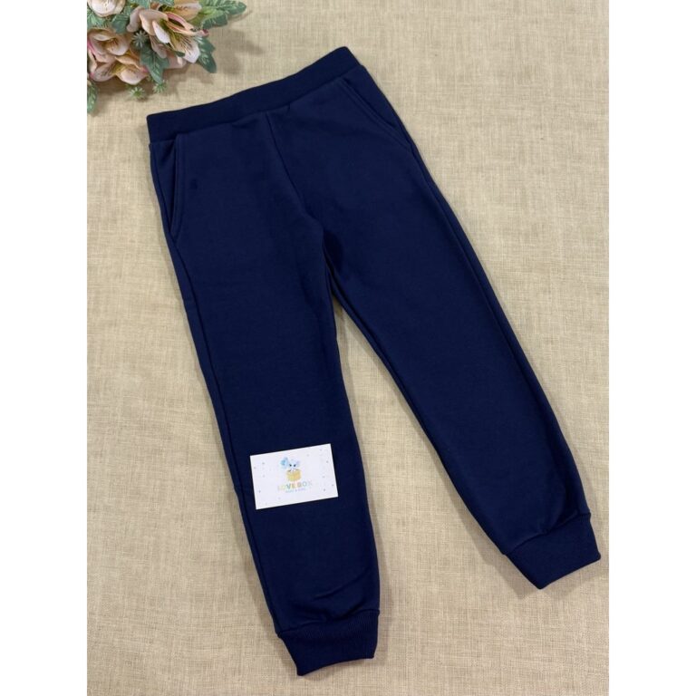 Calça Moletom infantil Brandili Menino Flanelada 