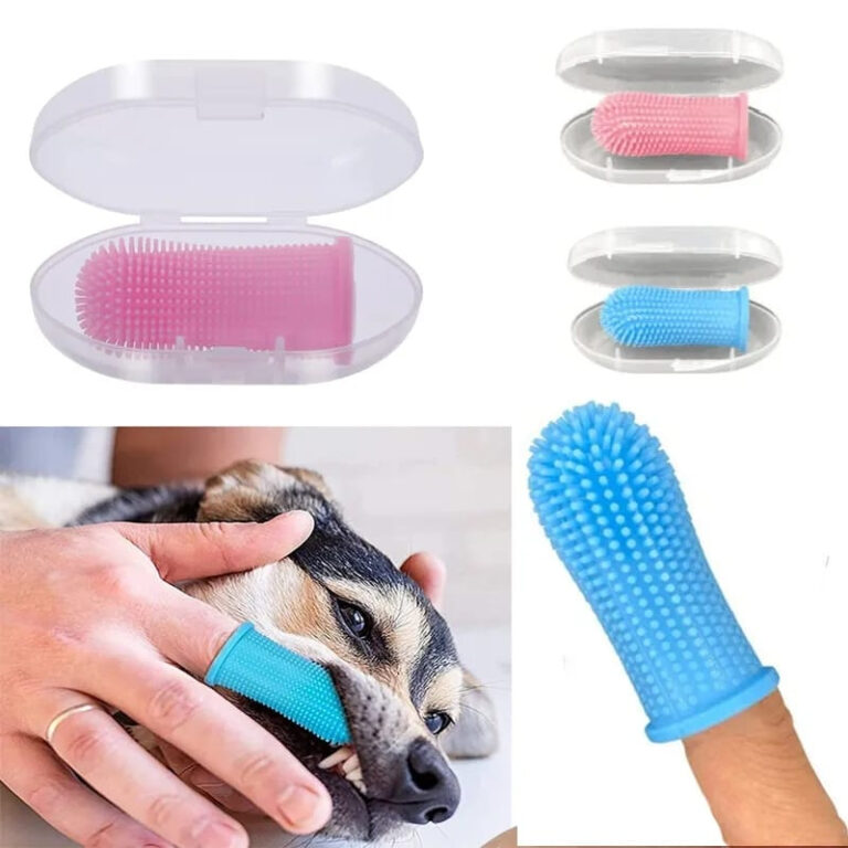 Escova de dente pet silicone bpa free livre maleá