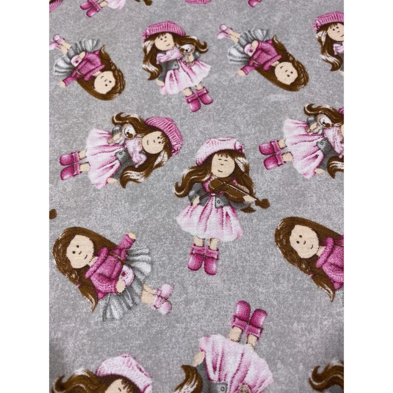 Tecido Tricoline Estampado 100% Algodão – B