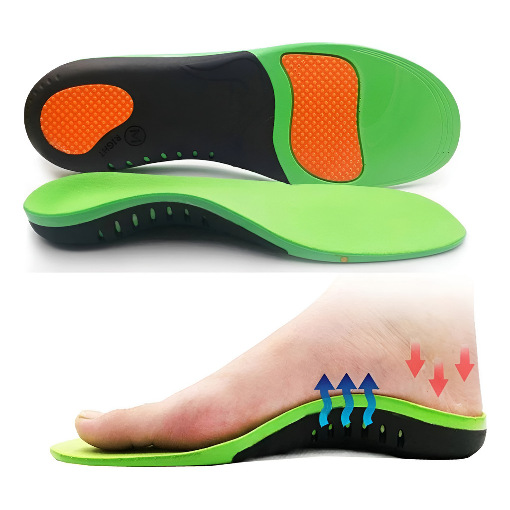 Palmilha Pisada Pronada Fascite Plantar Ortopédica Pé Chato