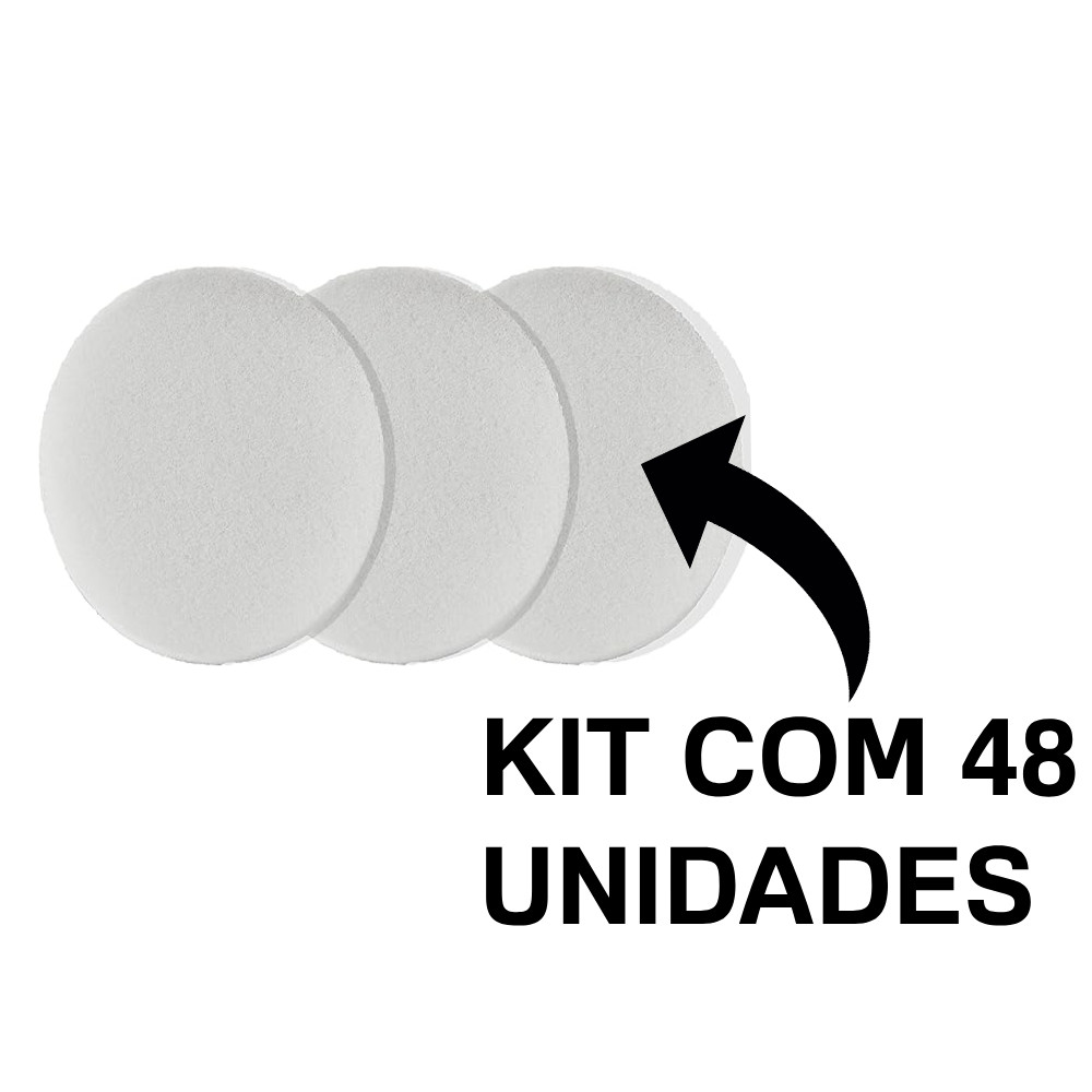 Kit 48 Absorvente Reutilizável Lavável Protetor Seio Amamentação Conforto Gestante Lactante Barato