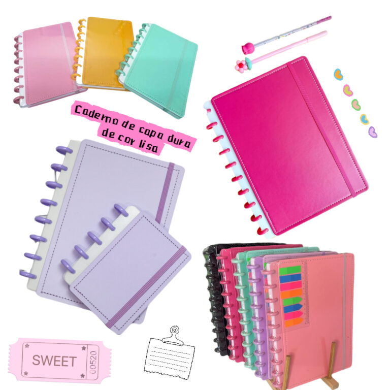 Caderno tipo Inteligente Personalizado  A5/B5 Capa