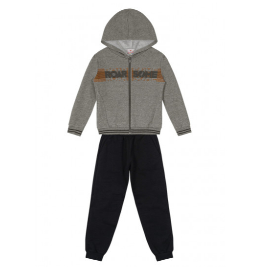 Conjunto Moletom Flanelado Infantil Menino Brandil