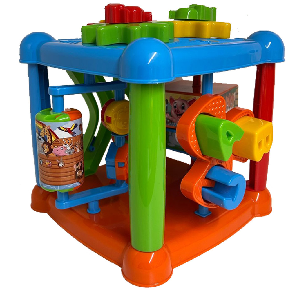 Brinquedo de Menino Blocos Interativos Educativo Letras e Peças Interativas Para Desenolvimento Infa