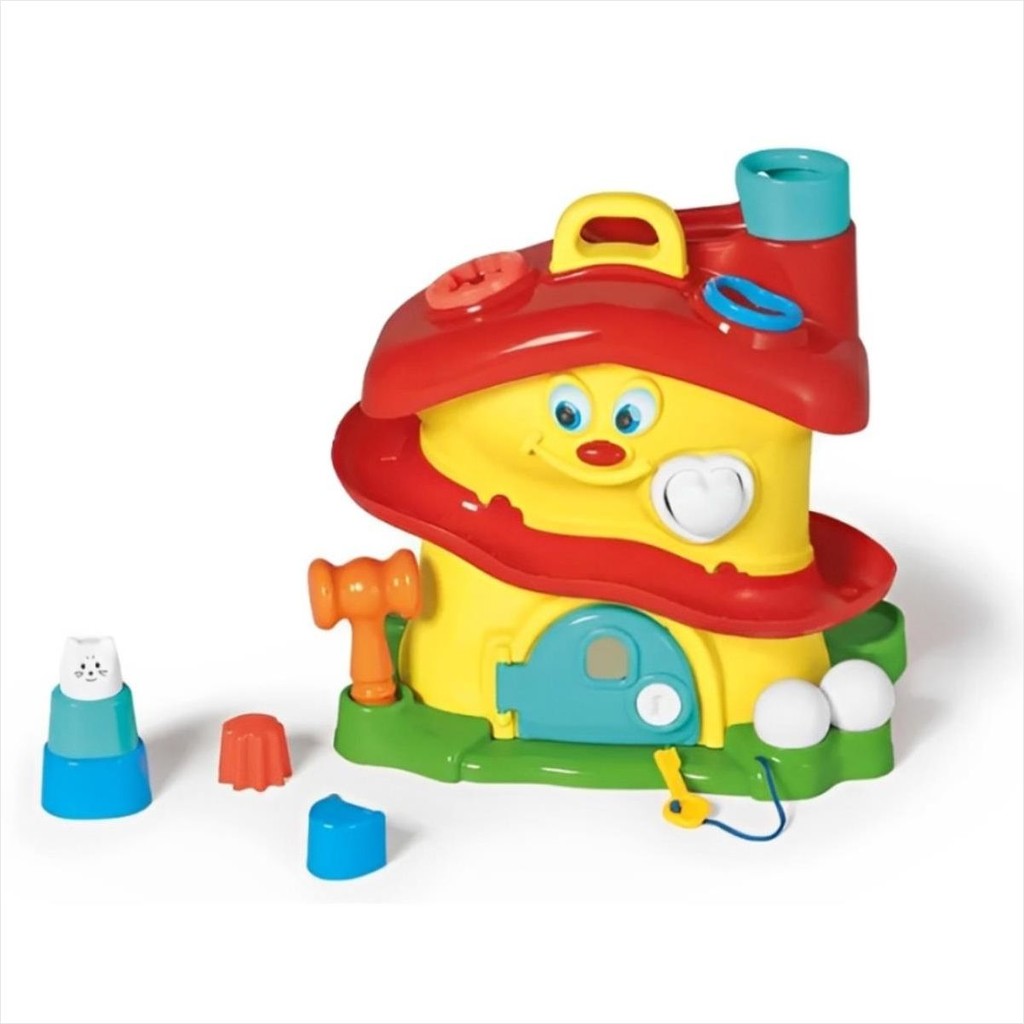 Casinha Activity House Tateti Brinquedo Infantil Educativo Interativo Colorido