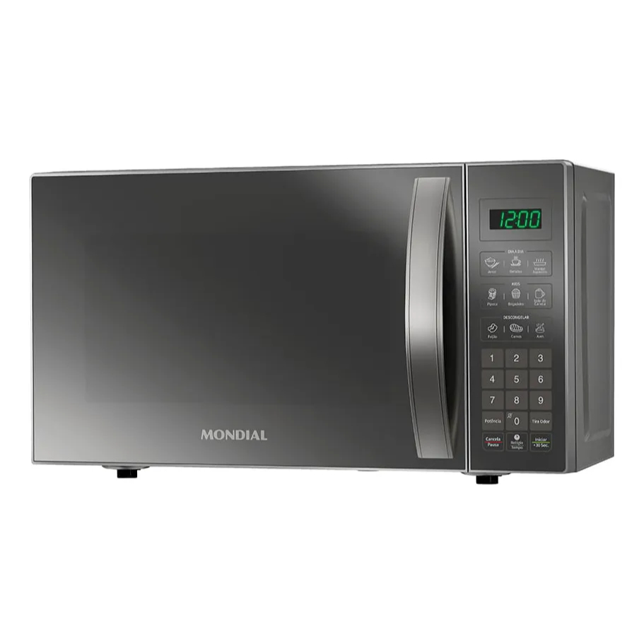 Micro-ondas Mondial Mo-01-21-e 21l 1200w Cor cinza 220v