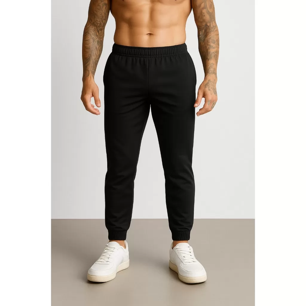 Calça Masculina Helanca Tecido Leve e Respirável Academia Corrida Caminhadas Uso Casual Inverno
