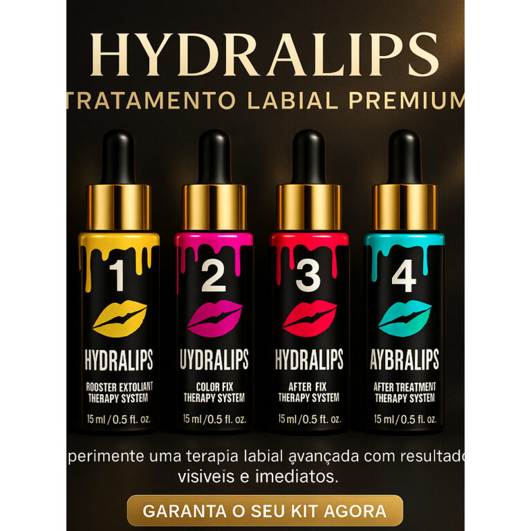 Kit Profissional para Lábios: Cor, Tratamento e F