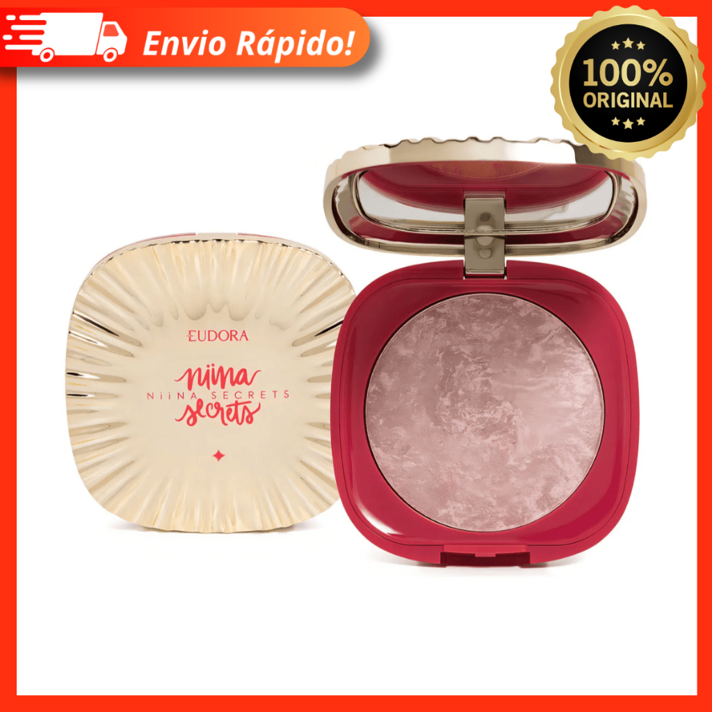 Blush Marmorizado Niina Secrets 9,6g Cor 1 – Eudora