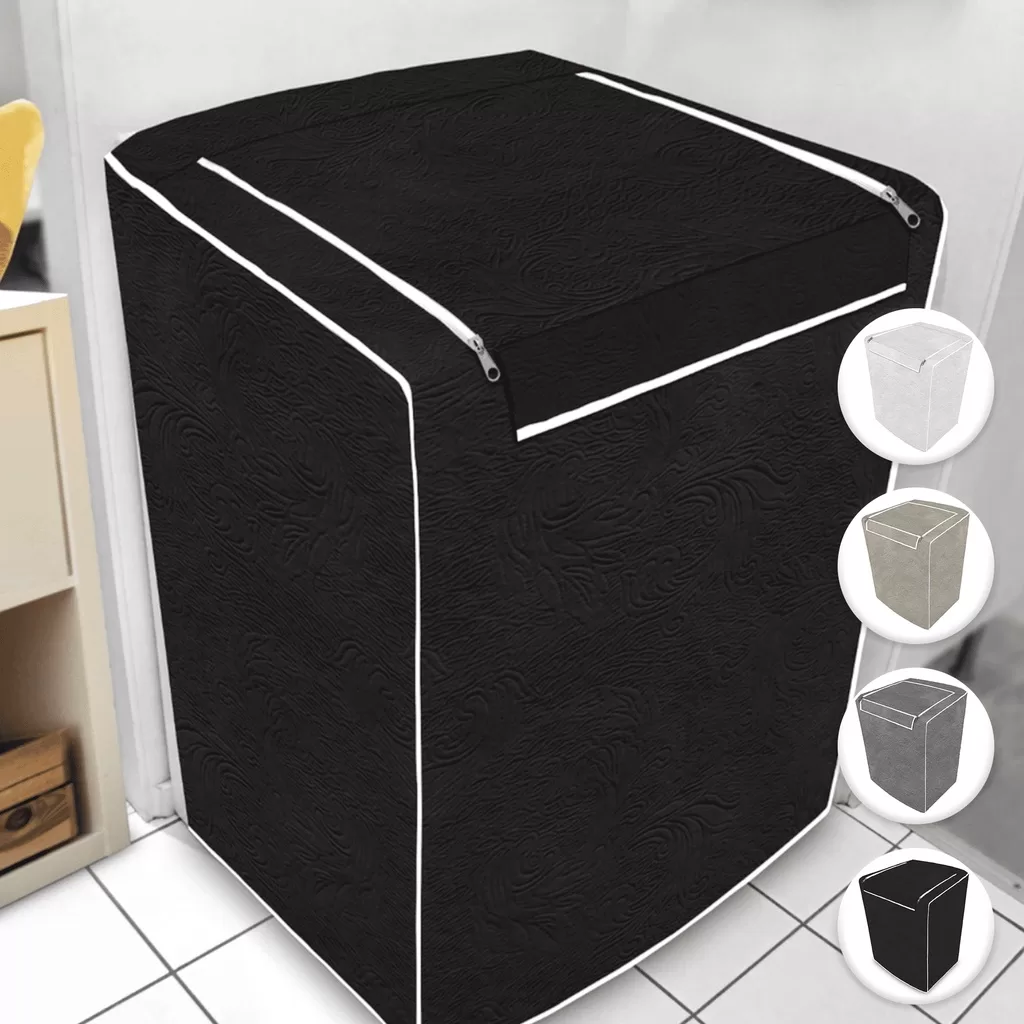 Capa para Máquina de Lavar Impermeável Com Zíper Todos Tamanhos e Marcas Electrolux Brastemp Consul